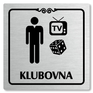 Klubovna, 100x100mm, stříbrná, Texas